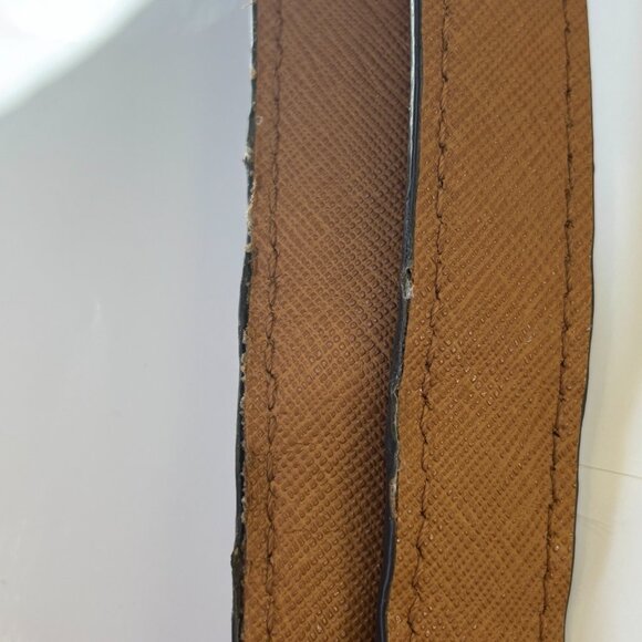 Michael Kors Tan Saffiano Leather Chain Shoulder Tote – Gold Hardware - Picture 9 of 10